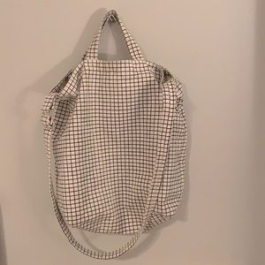 Baggu Duck Bag tote natural grid